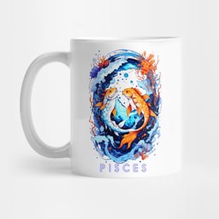 Zodiac sign Pisces T-shirt Mug